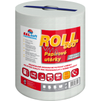 BALsoft Roll950 2-lagige Papierhandtücher, 182 m, 923 Blätter, 1 Rolle