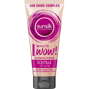 Sunsilk Maske für glänzendes Haar Scintille Di Luce 1 Minute Wow, 180 ml