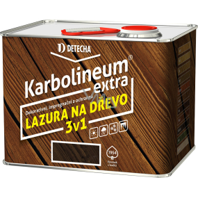 Karbolineum Extra 3v1 Holzfarbe, Tanne, 3,5 kg
