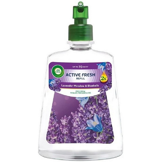Air Wick Active Fresh Nachfüllpackung Lavendelfeld & Blaue Blumen, 228 ml