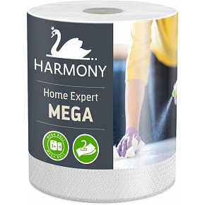 Harmony Home Expert Mega 2-lagige Küchentücher, 97 m, 1 Rolle