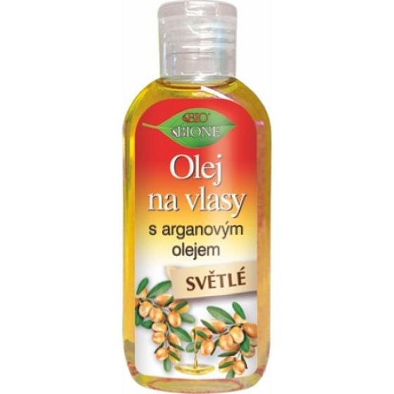 Bione Cosmetics Arganöl mit Silikon für helles Haar 80 ml