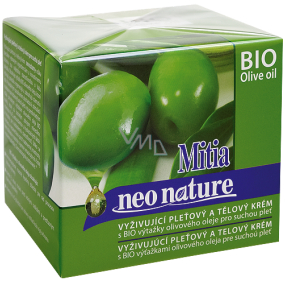 Mitia Bio Olivenöl pflegende Haut- und Körpercreme 250 ml
