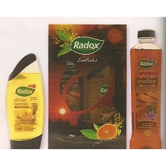 Radox Exotic Duschgel 250 ml + Badeschaum 500 ml, Kosmetikset