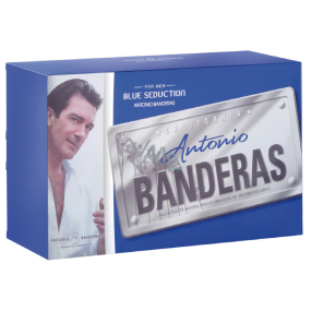 Antonio Banderas Blue Seduction Men EdT 100 ml Eau de Toilette + Kulturbeutel, Geschenkset