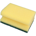 Spokar Geschirrschwamm, profiliert, 78 × 60 × 45 mm, Packung 3 Stück