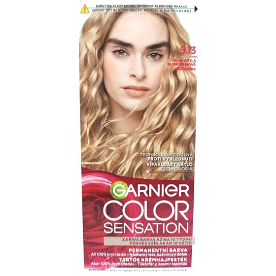 Garnier Color Sensation Haarfarbe 9.13 Sehr hellblond regenbogenfarben