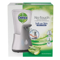 Dettol Sanft Aloe berührungsloser Seifenspender und Nachfüllung, 250 ml