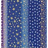 Nekupto Geschenkpapier 70 x 200 cm Weihnachten Blau-lila Sterne 1 Rolle