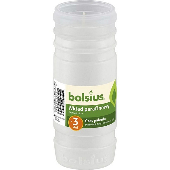 Bolsius Paraffinkerze 210 g, Brenndauer 72 Stunden 1 Stück