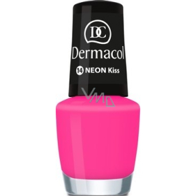 Dermacol Neon Polish Neon Nagellack 14 Neon Kiss 5 ml