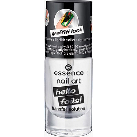 Essence Nail Art Hallo Folien Transferlösung Nagelfolienlösung 8 ml