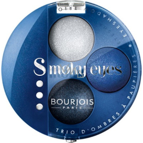 Bourjois Trio Smoky Eyes Lidschatten 15 Bleu Nuit 4,5 g