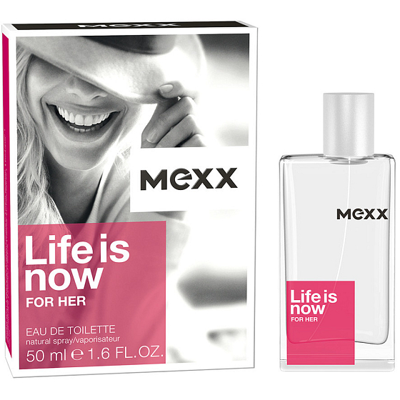 Mexx Life ist jetzt für sie Eau de Toilette 50 ml
