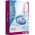 Gillette Venus Snap mit Embarance Rasierer + Etui + Satin Care Pure & Delicate Rasiergel 75 ml, Kosmetikset, für Damen