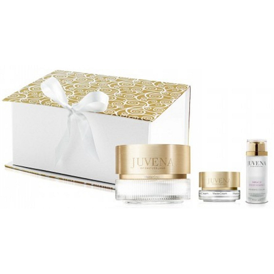 Juvena MasterCream Tagescreme 75 ml + MasterCream Creme 10 ml + Miracle Boost Essence Serum 30 ml, Kosmetikset