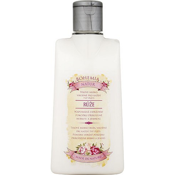 Böhmen Geschenke Rosarium mit Hagebuttenextrakten und Rosenblüten Körperlotion 200 g