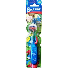 Schlümpfe Soft Flashing Zahnbürste für Kinder mit 1 Minute Timer