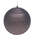 Lima Alfa Kerze hellbraune Kugel 80 mm 1 Stück
