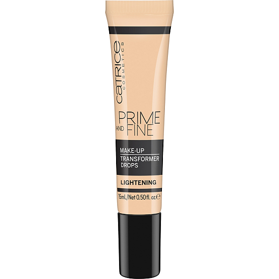 Catrice Prime und Fine Make Up Transformer Drops Aufhellende Make-up-Tropfen, die 15 ml aufhellen