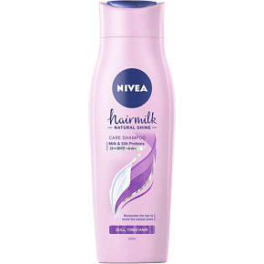 Nivea Hairmilk Natural Shine Pflegeshampoo, 250 ml
