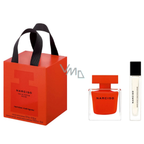 Narciso Rodriguez Narciso Rouge Eau de Parfum für Frauen 50 ml + Haarnebel 10 ml, Geschenkset Narciso Rodriguez Narciso Rouge Eau de Parfum für Frauen 50 ml + Haarnebel 10 ml, Geschenkset