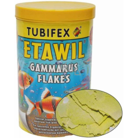 Tubifex Etawil getrocknetes Ergänzungsfuttermittel für Gammarus und Garnelen für lebende und Rogenfische 125 ml