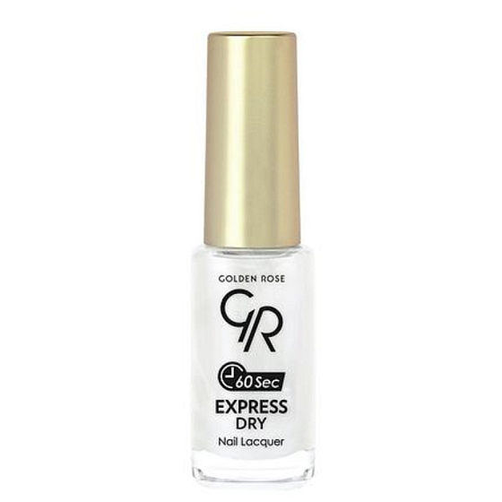 Golden Rose Express Dry 60 Sek. Schnelltrocknender Nagellack 01, 7 ml