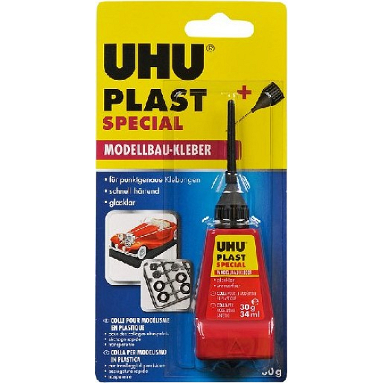 Uhu Plast Special Spezialkleber für das Kleben von Plastikmodellen 30 g