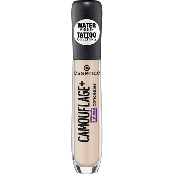 Essence Camouflage + Matt Wasserdichter Concealer 26 Natural Beige 5 ml