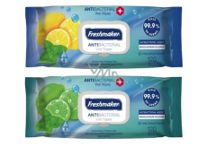 Freshmaker Lime & Mint antibakterielle Feuchttücher für Hände und Körper 120 Stück