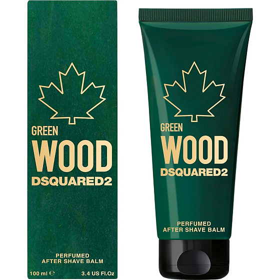 Dsquared2 Green Wood After Shave Balsam für Männer 100 ml