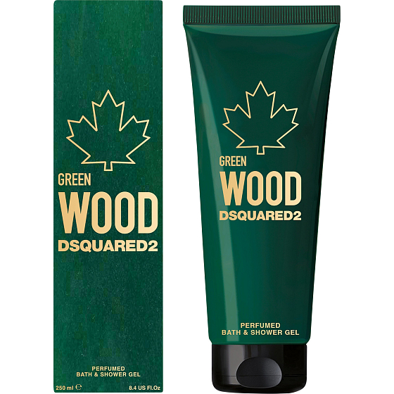 Dsquared2 Green Wood Duschgel für Männer 250 ml