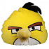 Angry Birds Entspannungskissen gelb 38 × 33 × 31 cm