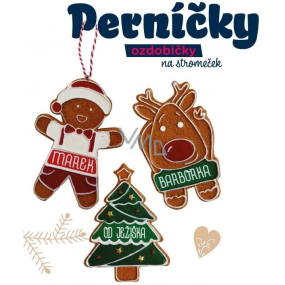 Albi Lebkuchen, duftende Weihnachtsdekoration Für die Freude der Rentiere 8 cm