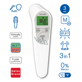 Microlife NC 200 Digitales berührungsloses Thermometer