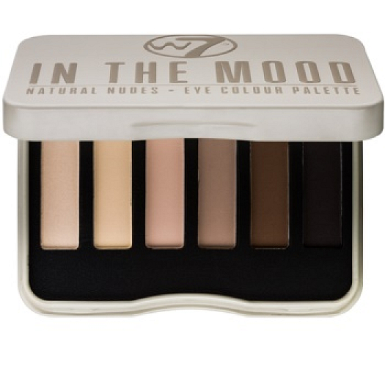 W7 In der Mood Eye-Farbpalette 6 Lidschatten-Palette, 6 x 7 g