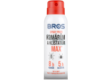 Bros Max Abwehrspray gegen Mücken und Zecken 25% DEET 90 ml