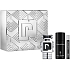 Paco Rabanne Phantom Eau de Toilette 100 ml + Deodorant Spray 150 ml + Eau de Toilette 10 ml Miniatur, Geschenkset für Männer