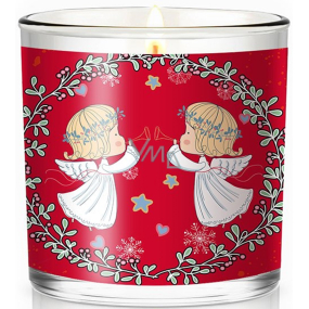 Nekupto Fashion Weihnachts-Duftkerze Engel 7 x 7,5 cm