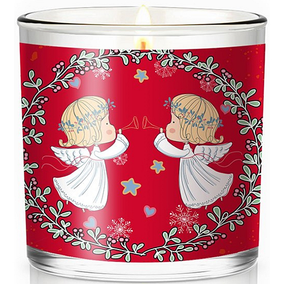 Nekupto Fashion Weihnachts-Duftkerze Engel 7 x 7,5 cm