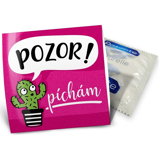 Nekupto Funny Kondom Achtung! ich injiziere 1 Stück