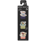 If Mini Marks Magnetisches Mini-Lesezeichen Tasse Tee 3 Stück