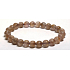 Auralit 23 natur Armband elastischer Naturstein, Kugel 11 - 12 mm / 16 - 17 cm, einer der kraftvollsten Steine auf der Paneta