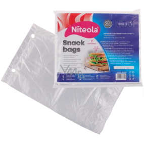 Niteola Sáčky mikroténové čiré 20 x 30 cm, síla 12 µ, 50 kusů Niteola Sáčky mikroténové čiré 20 x 30 cm, síla 12 µ, 50 kusů