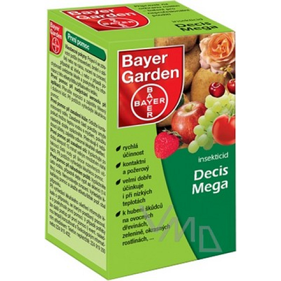 Bayer Garden Decis Mega Pflanzenschutzmittel zur Bekämpfung von Tierschädlingen 25ml