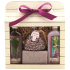 Böhmen Geschenke Lavendel La Provence Duschgel 100 ml + Ölbad 100 ml + Seife 100 g + Lavendelkräuter in einer Tüte 1 Stück, Kosmetikset