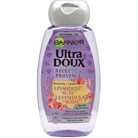Garnier Ultra Doux Lavendel- und Rosenshampoo für Haare ohne Glanz 250 ml