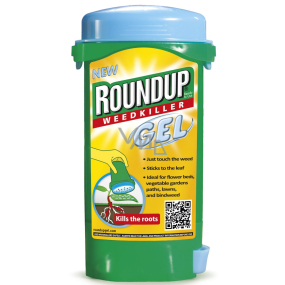 Roundup Gel tötet Unkräuter einschließlich Wurzeln 150 ml
