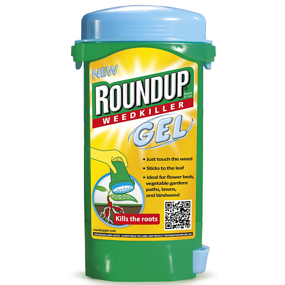Roundup Gel tötet Unkräuter einschließlich Wurzeln 150 ml